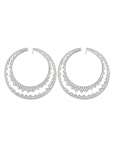 Boucles d'oreilles Capture Me diamants soldes