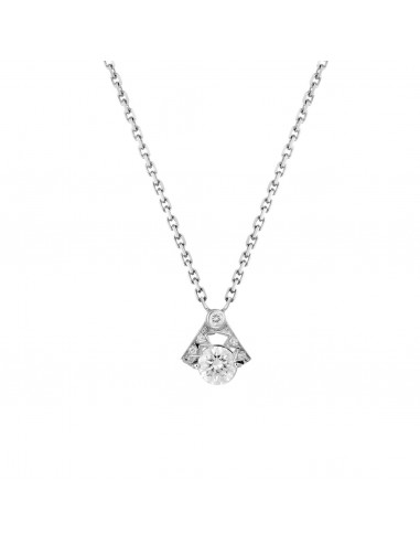 Collier solitaire Capture Me diamants Paris Déstockage Promo